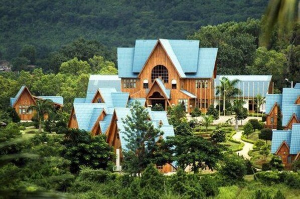 Fassade der Unterkunft