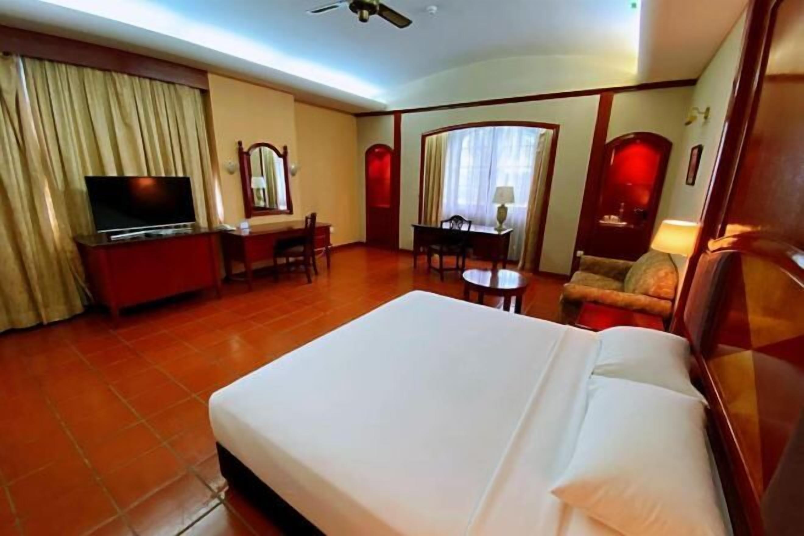 In-room safe, blackout drapes, iron/ironing board