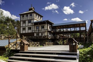 Entrada de la propiedad