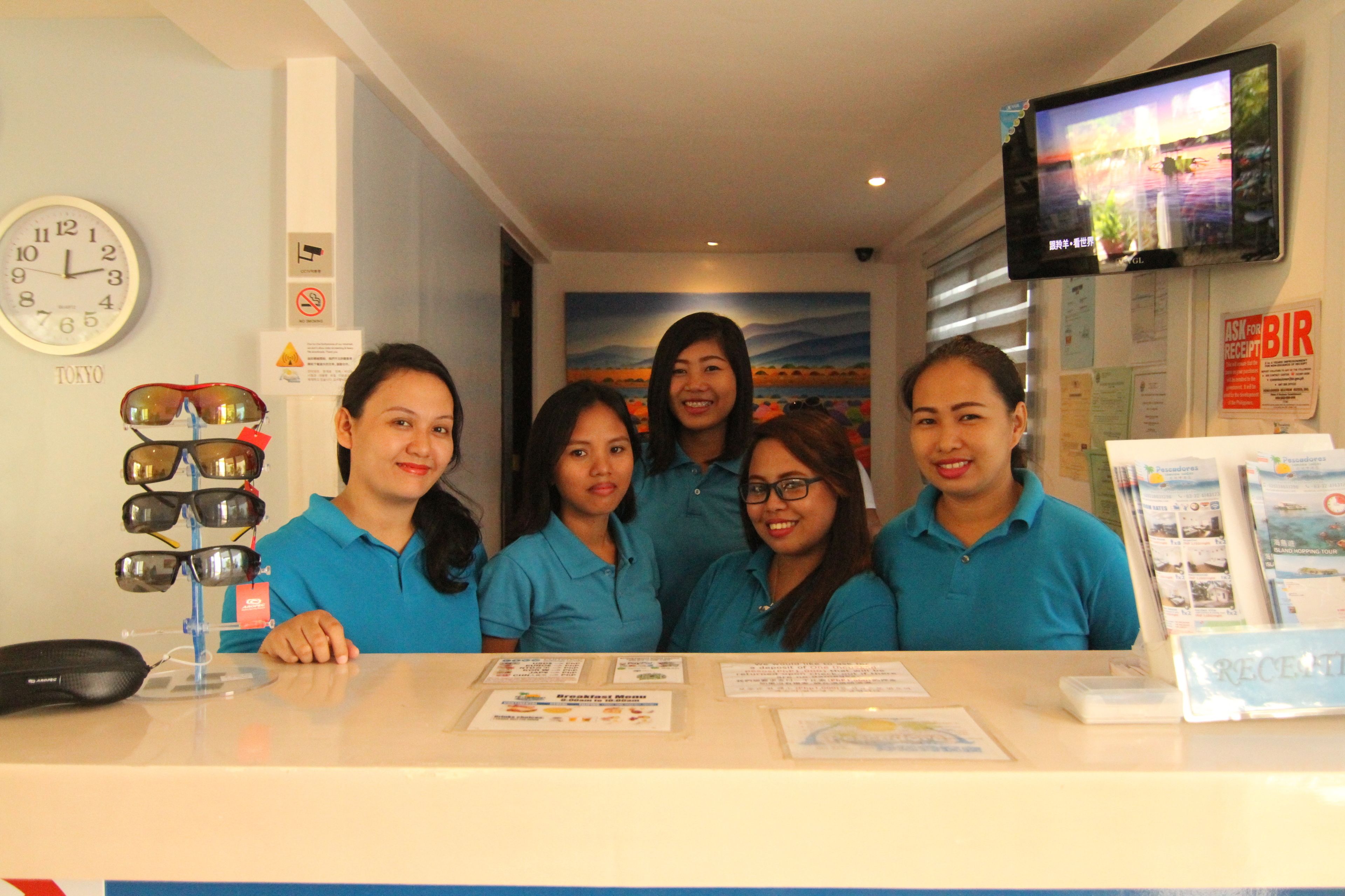 check-in/check-out kiosk