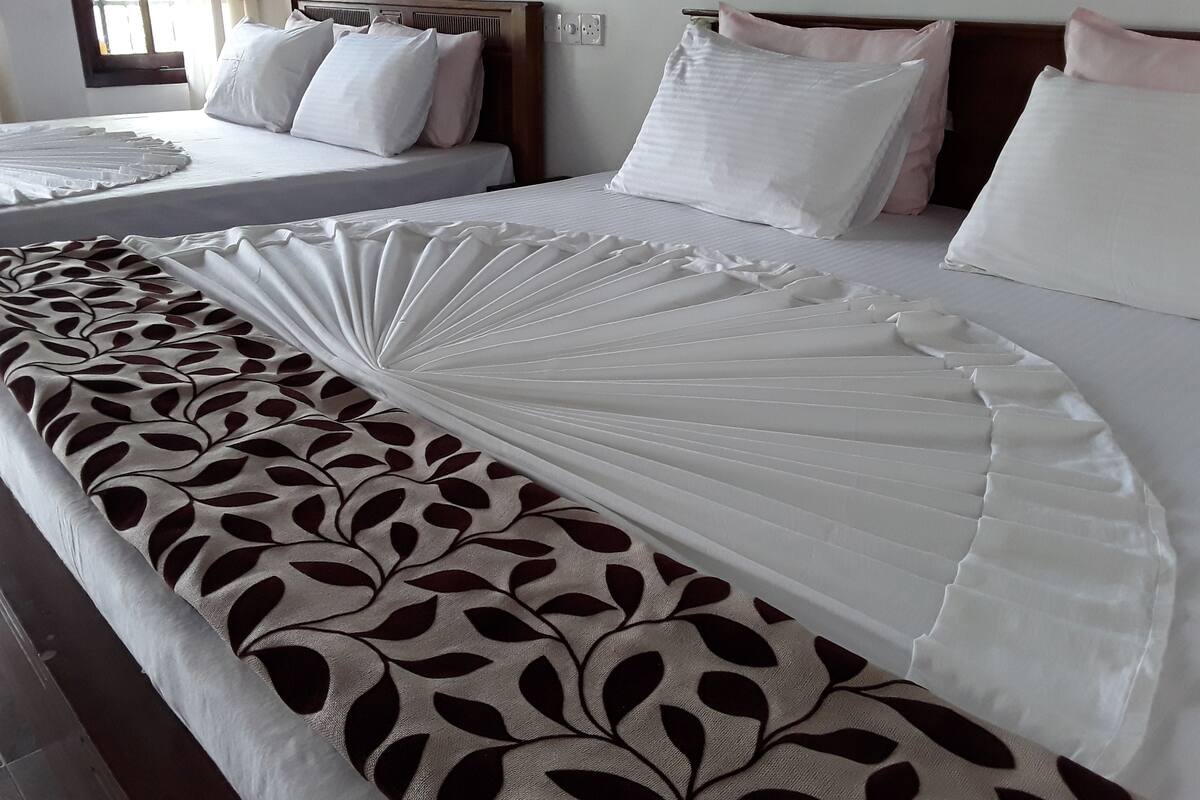 Chambre Familiale | 20 chambres, draps en coton égyptien, literie de qualité supérieure