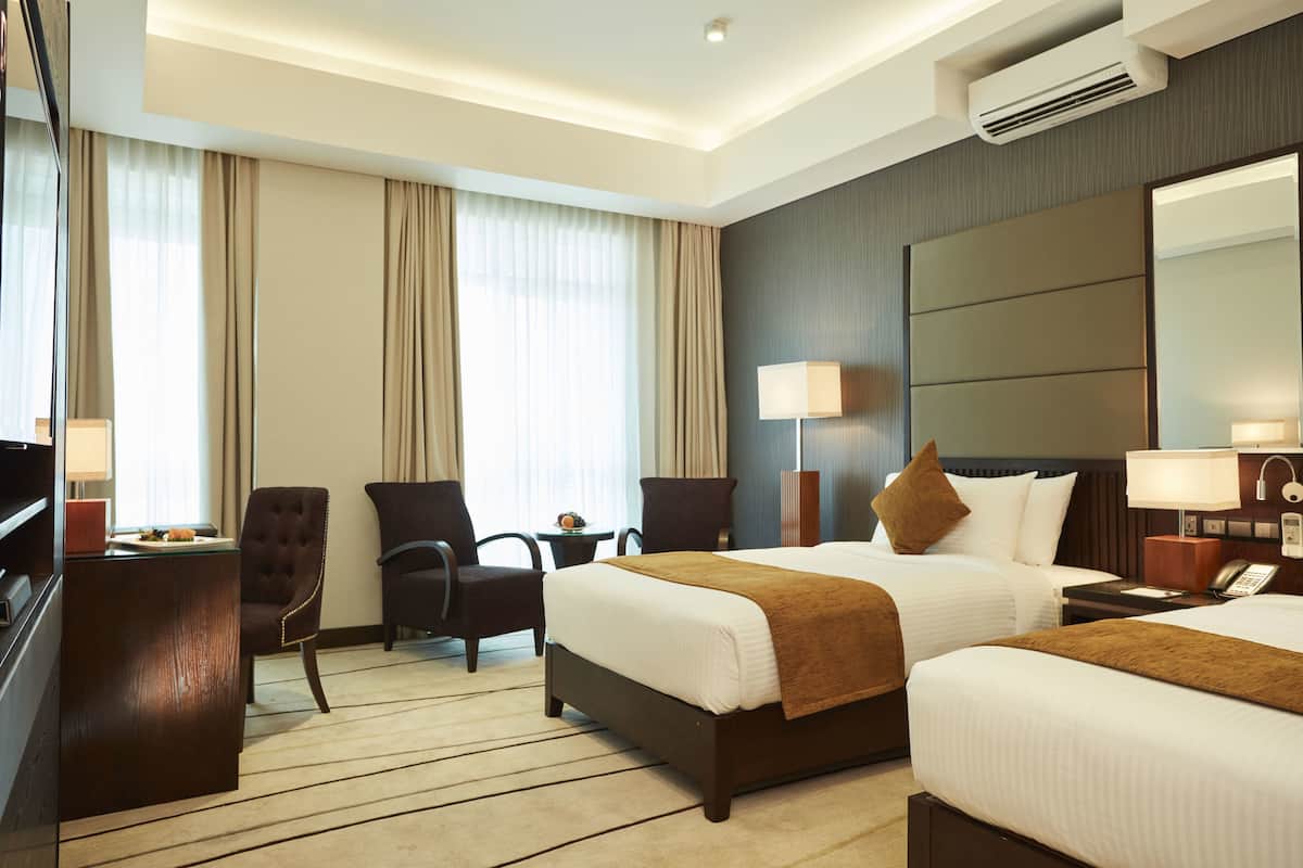 Deluxe Twin Room, 2 Single Beds, Non Smoking, City View