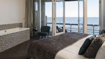 Een minibar, geluiddichte muren, gratis wifi, beddengoed