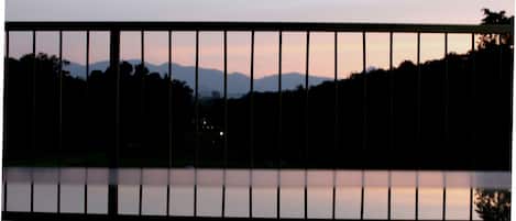 Vue depuis l’hébergement