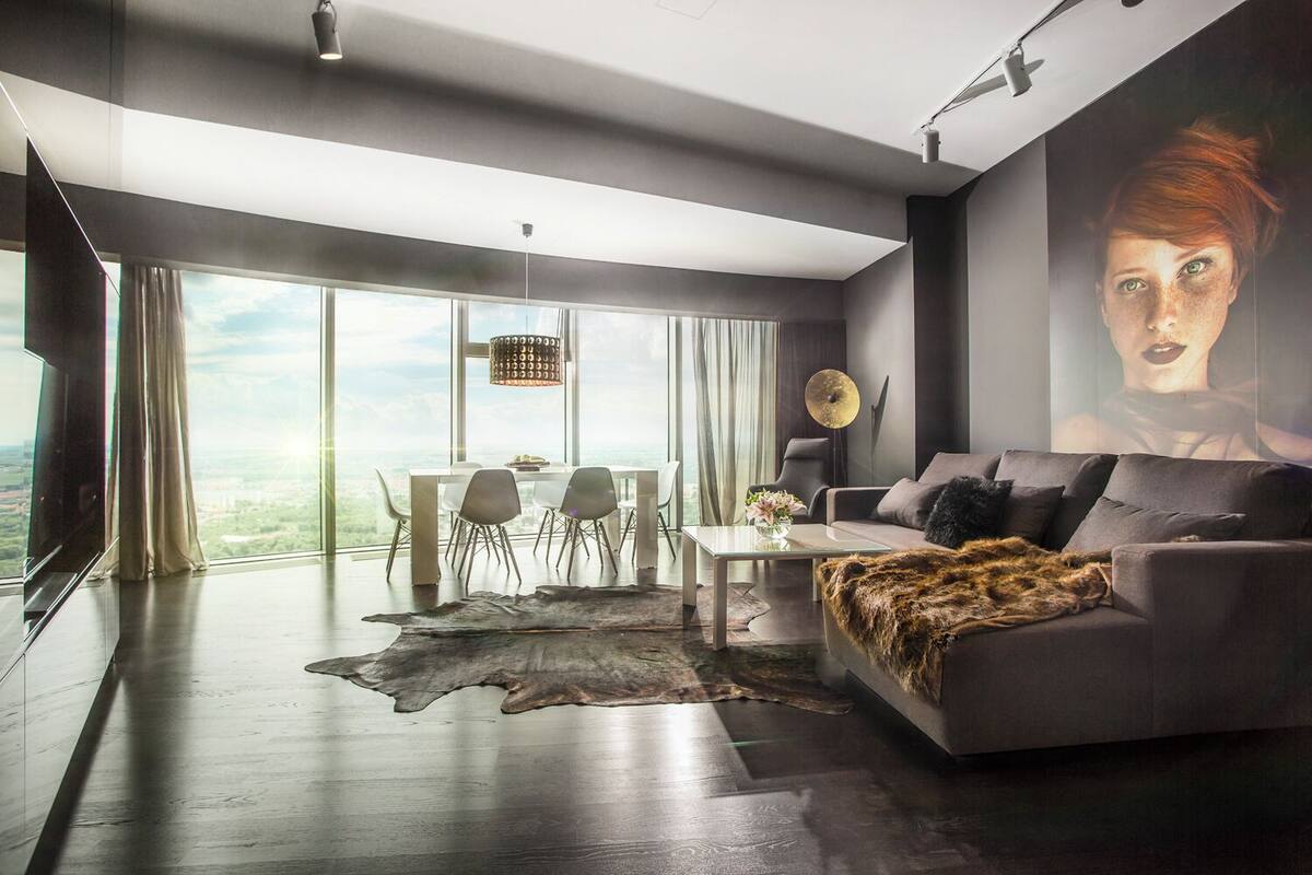 Appartement Familial, vue ville