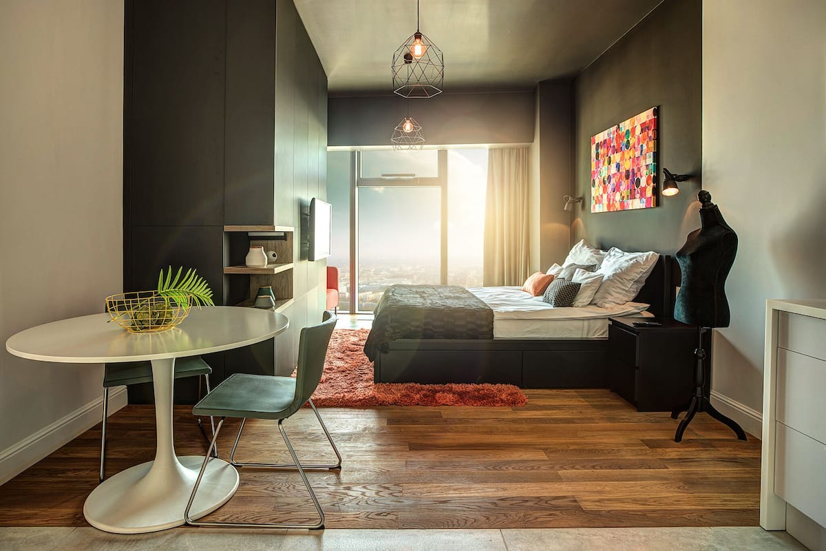 Suite Business | 2 camere, biancheria da letto di alta qualità, copriletto in piuma