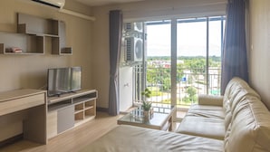 Deluxe Family Room | Ruang tamu | TV skrin rata 