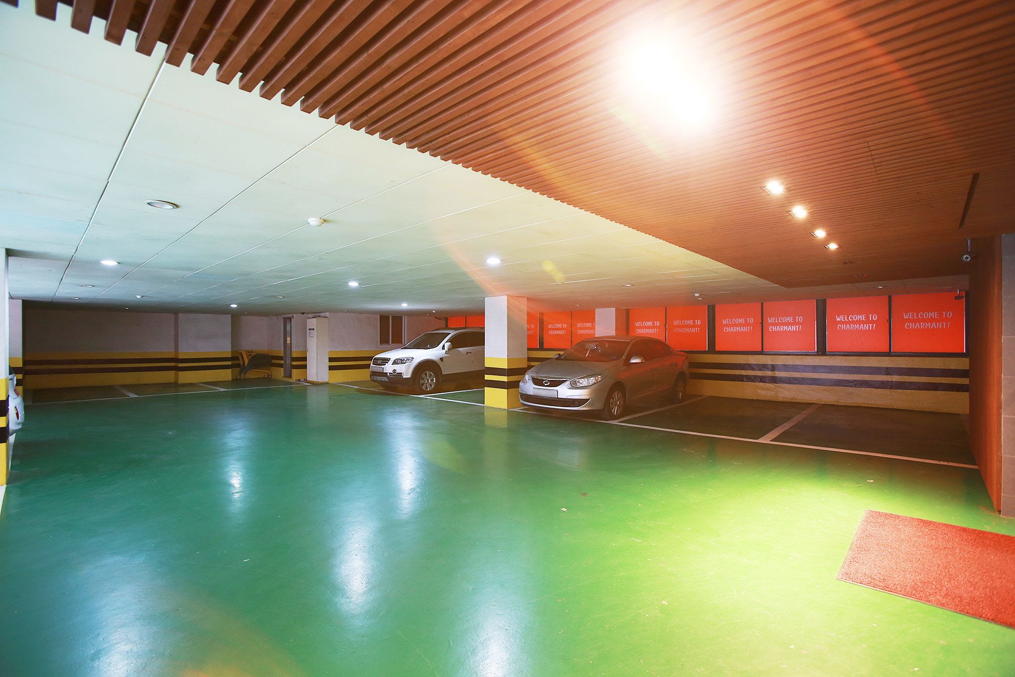 Free self-parking, free valet parking