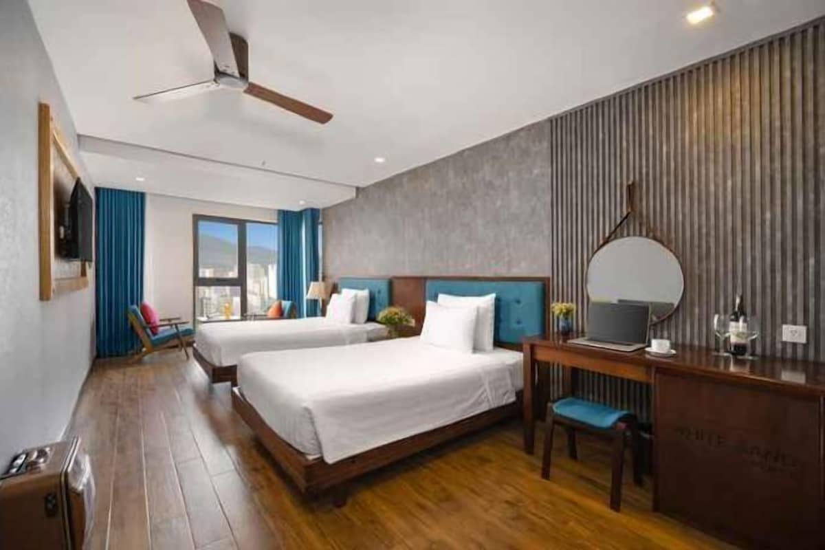 Ropa de cama de alta calidad y minibar