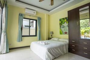 2 habitaciones y ropa de cama de alta calidad 