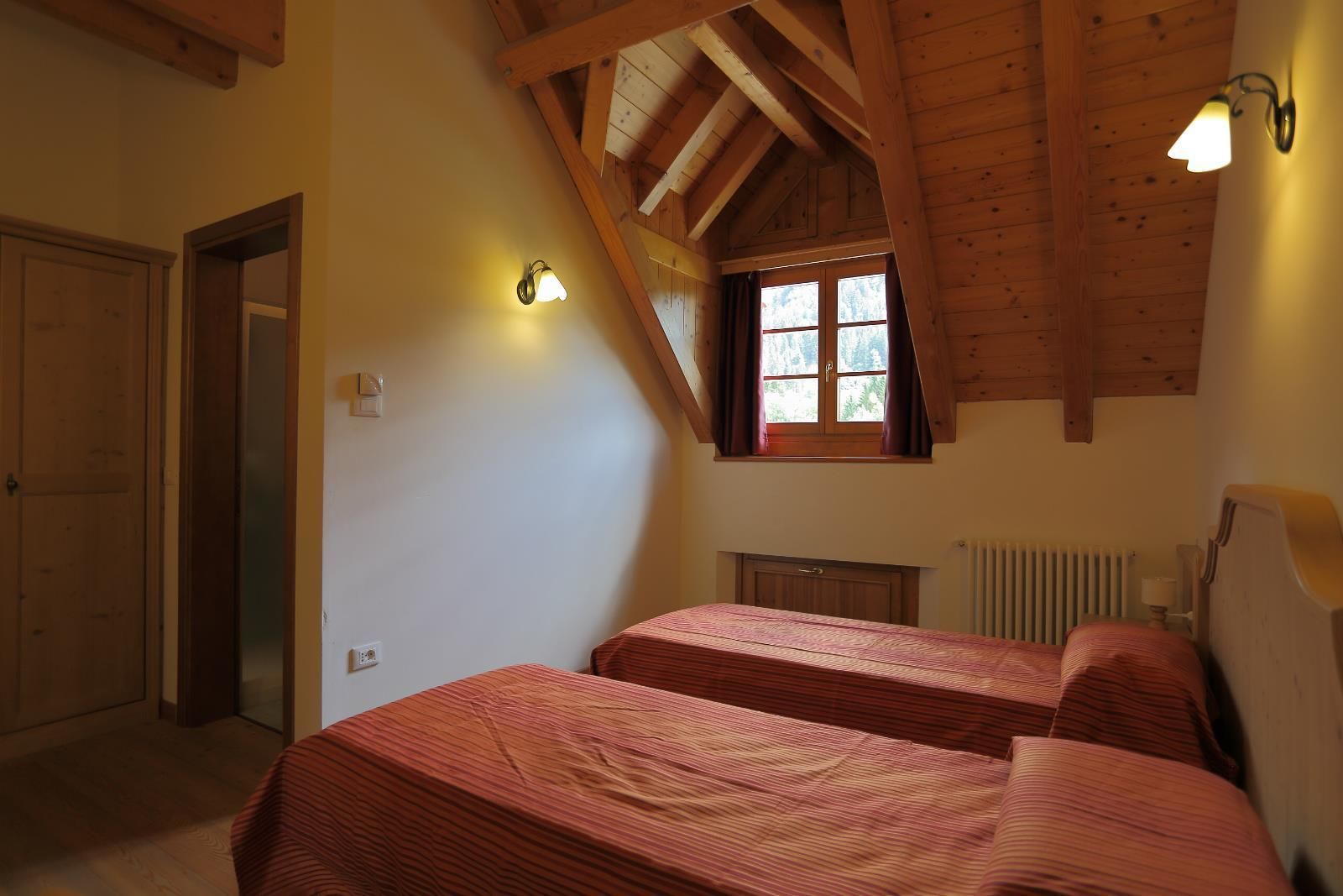 twin room, 2 single beds, mountain view | in-room safe, desk, blackout curtains, soundproofing