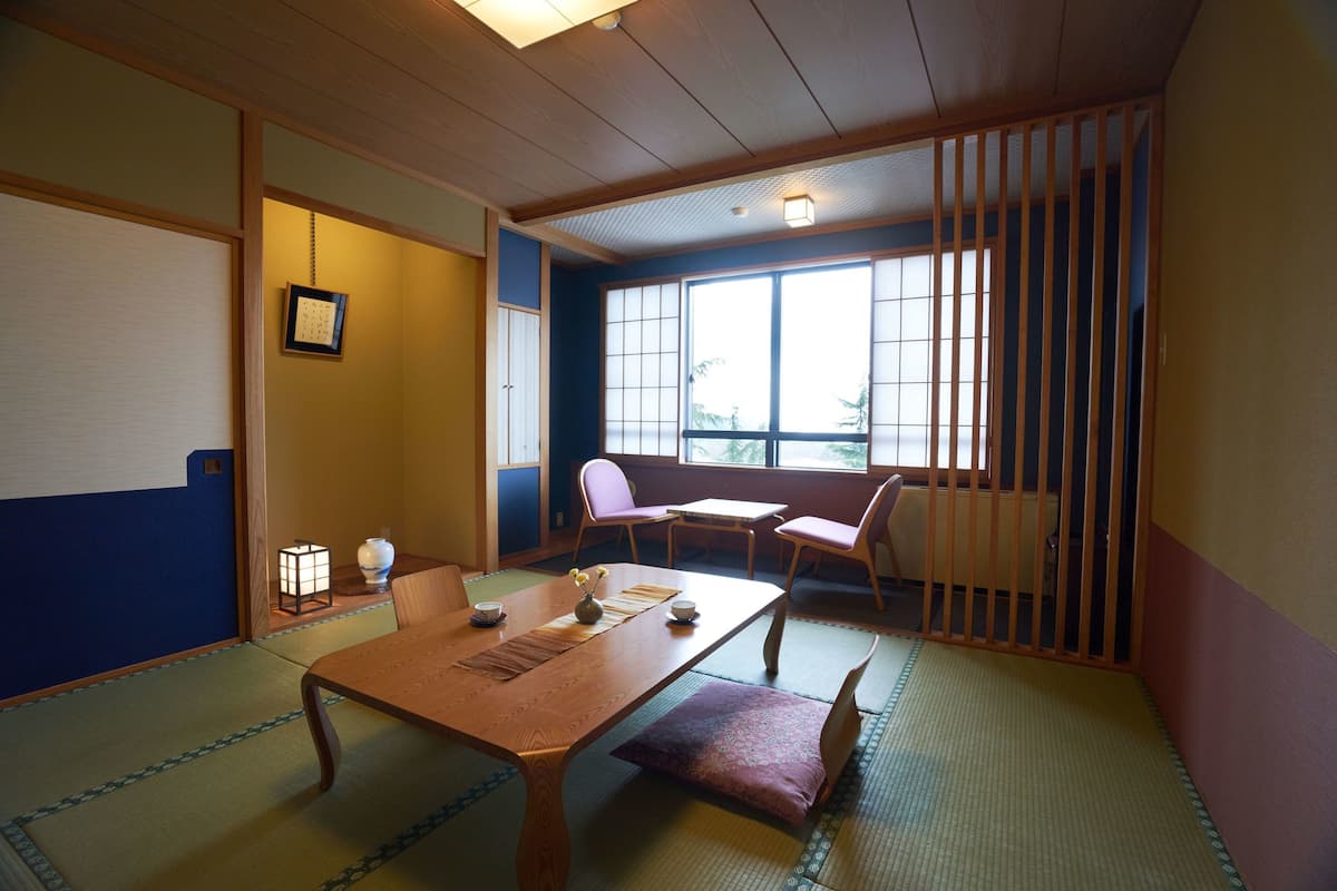 Standard Japanese Style Room 8 Tatami Mats | In-room safe, free WiFi, wheelchair access