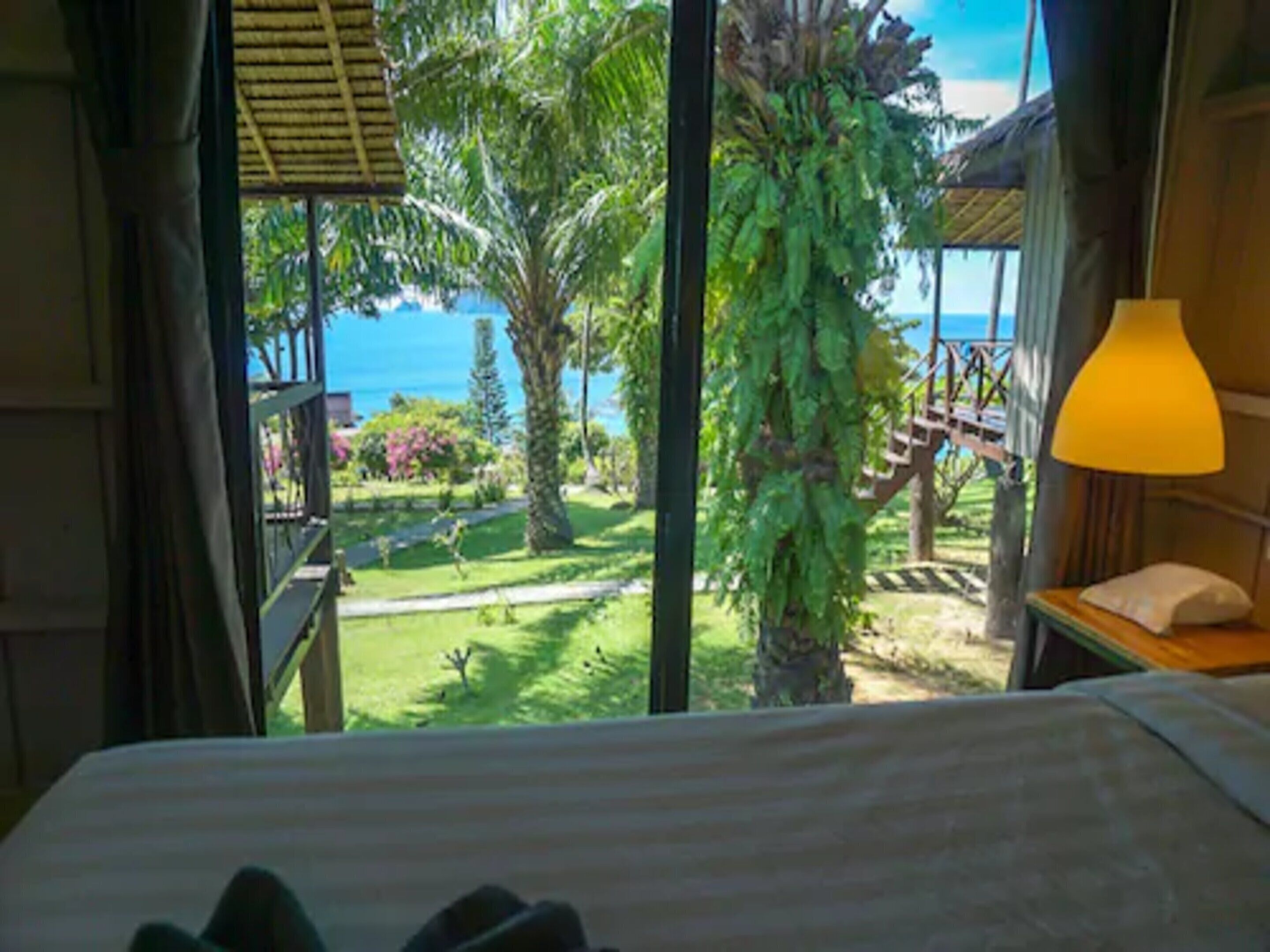Bungalow Sea View | Frigobar, cofres nos quartos, escrivaninha, Wi-Fi de cortesia