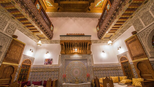 Unclassified image, 1 of 60, button - Riad Ouliya (Fes)