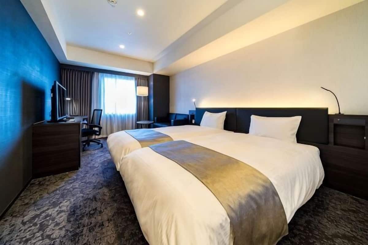Blackout drapes, free WiFi, wheelchair access