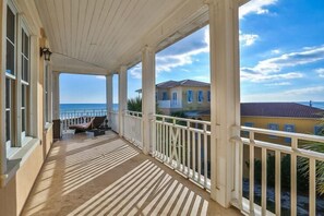 Ferienhaus, 4 Schlafzimmer, Meerblick, Strandnähe | Veranda