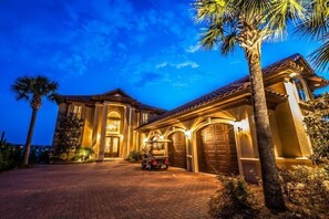 House, 4 Bedrooms, Sea Facing | Front of property – evening/night - Endless Sunset 4 Bedroom Holiday Home by Five Star Properties (Destin)
