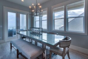 House, 6 Bedrooms, Ocean View, Beachfront | In-room dining - Soleil et Mer 13 Bedroom Holiday Home by Five Star Properties (Destin)
