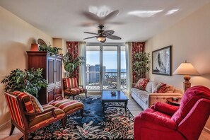House, 2 Bedrooms, Ocean View, Sea Facing | Living area - ST LUCIA 1102 2 Bedroom Holiday Home by Five Star Properties (Destin)