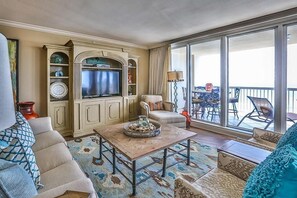 Huis, 3 slaapkamers, uitzicht op oceaan, aan het strand | Woonruimte