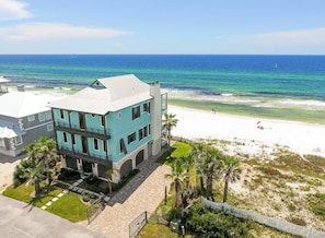 Maison, 5 chambres, vue océan, en front de plage | Enceinte de l’hébergement