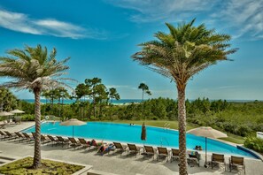 House, 4 Bedrooms, Sea Facing | Outdoor pool - TRANQUIL PEARL 4 Bedroom Holiday Home by Five Star Properties (Santa Rosa Beach)