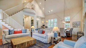 House, 4 Bedrooms, Sea Facing | Living area - TRANQUIL PEARL 4 Bedroom Holiday Home by Five Star Properties (Santa Rosa Beach)