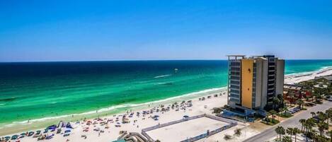 House, 2 Bedrooms, Ocean View, Beachfront | Aerial view