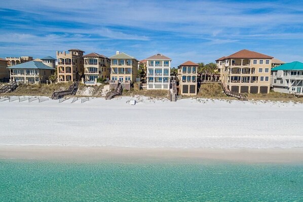 House, 6 Bedrooms, Ocean View, Beachfront | Beach | Private beach, white sand - Villa Bianca 6 Bedroom Holiday Home by Five Star Properties (Destin)