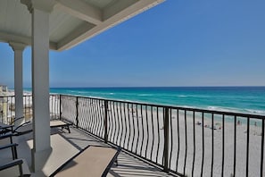 House, 6 Bedrooms, Ocean View, Beachfront | Terrace/patio - Gulf Breeze 6 Bedroom Holiday Home by Five Star Properties (Miramar Beach)