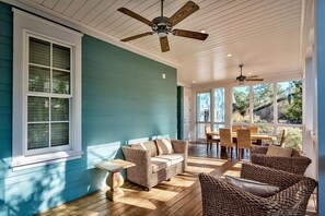 Hus - 4 soveværelser - mod havet | Terrasse/gårdhave