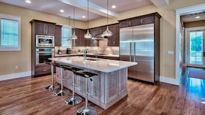 House, 4 Bedrooms, Sea Facing | Private kitchen - Kats Lair 4 Bedroom Holiday Home by Five Star Properties (Santa Rosa Beach)