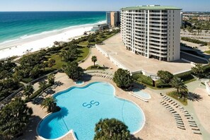 Casa, 3 camere da letto, vista oceano, di fronte alla spiaggia | Vista aerea