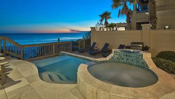 House, 6 Bedrooms, Ocean View, Beachfront | Outdoor pool