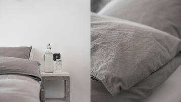 Habitación con 1 cama matrimonial o 2 individuales | Tabla de planchar con plancha y wifi gratis