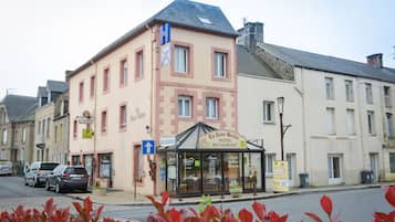 Façade de l’hébergement