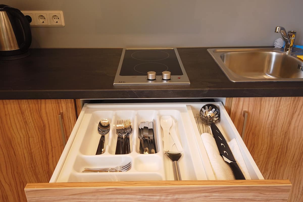 family quadruple room, kitchenette, garden view | television