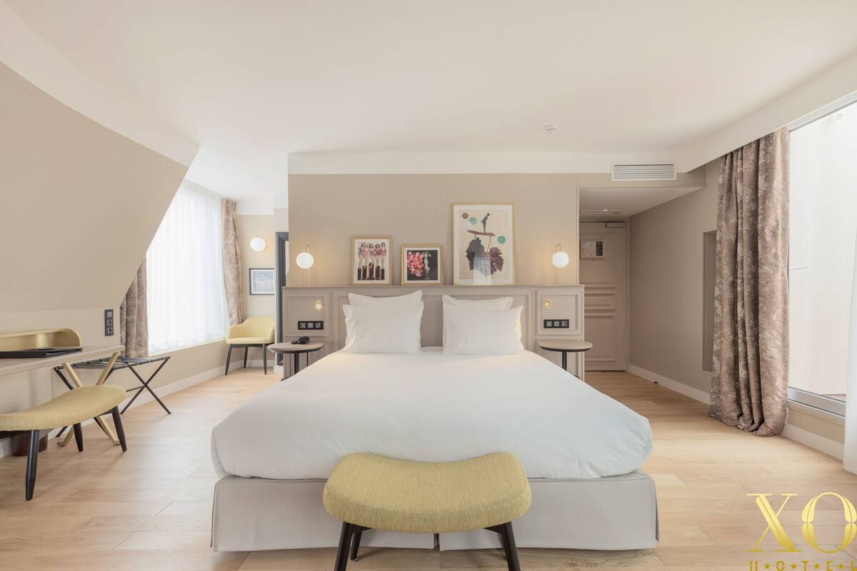 Suite La Part Des Anges | Minibar, két bảo mật tại phòng, bàn 