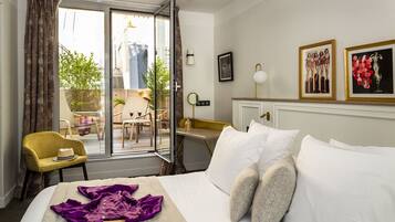 Suite Adelaide | 迷你吧、客房内保险箱、办公桌、笔记本电脑工作区