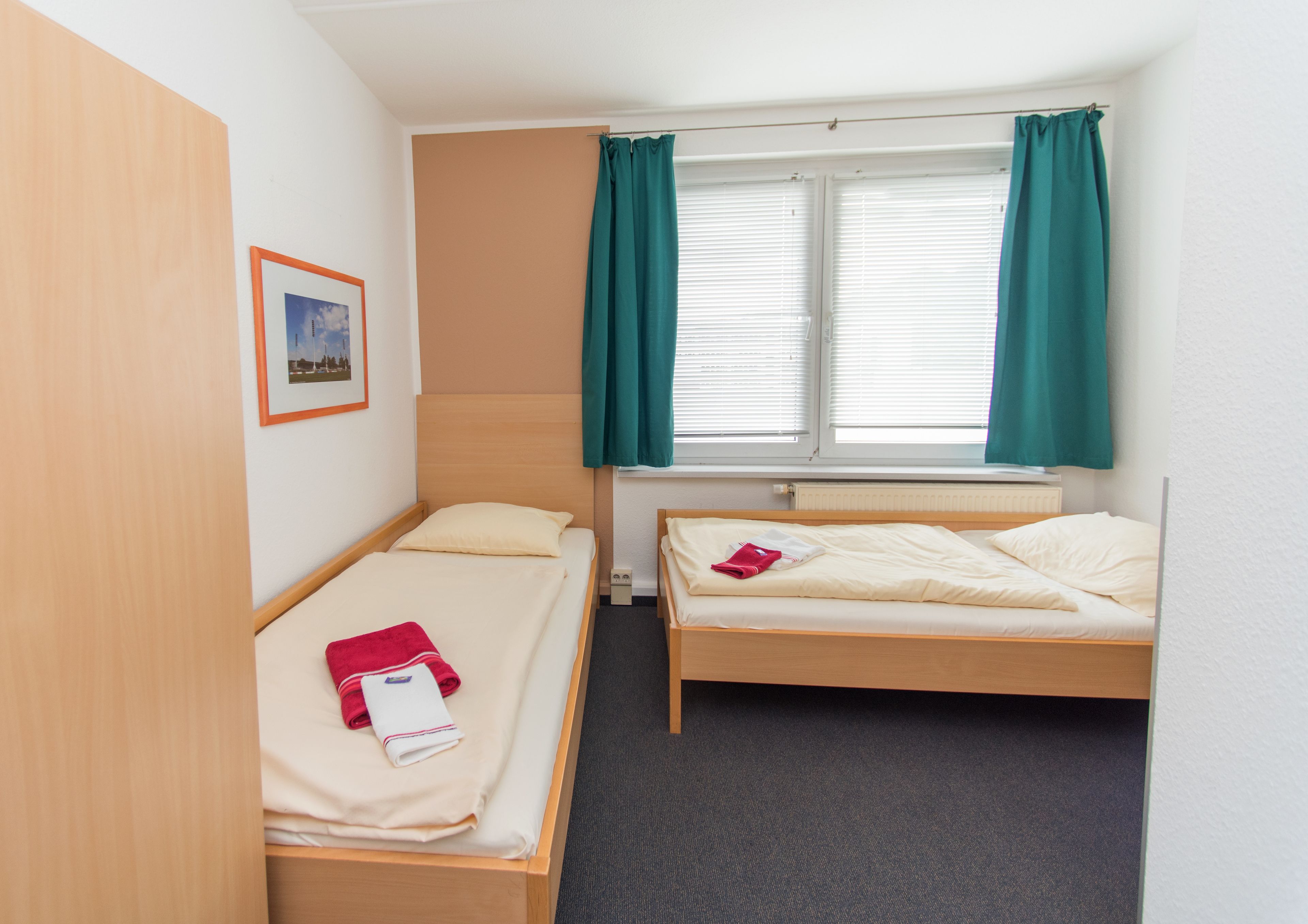 economy twin room | blackout curtains, free wifi, bed sheets