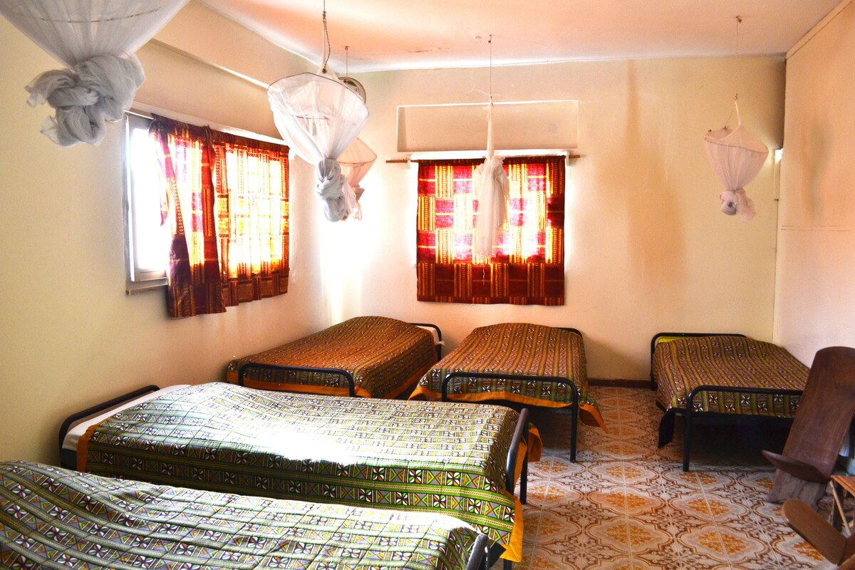 Shared Dormitory (1 bed in a 7 persons shared room) | Free cots/infant beds, free WiFi