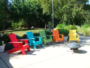 Terrace/patio - Loya's Little House Bed & Breakfast (Ames)