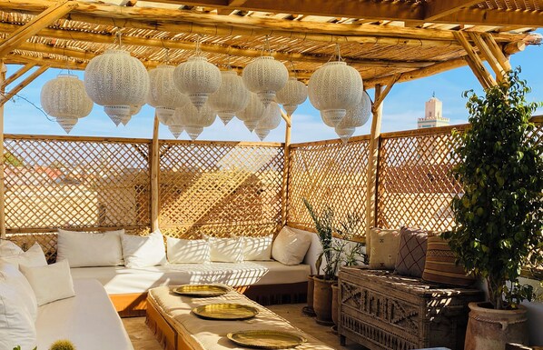 Terraza en la azotea