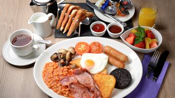 Daily full breakfast for a fee