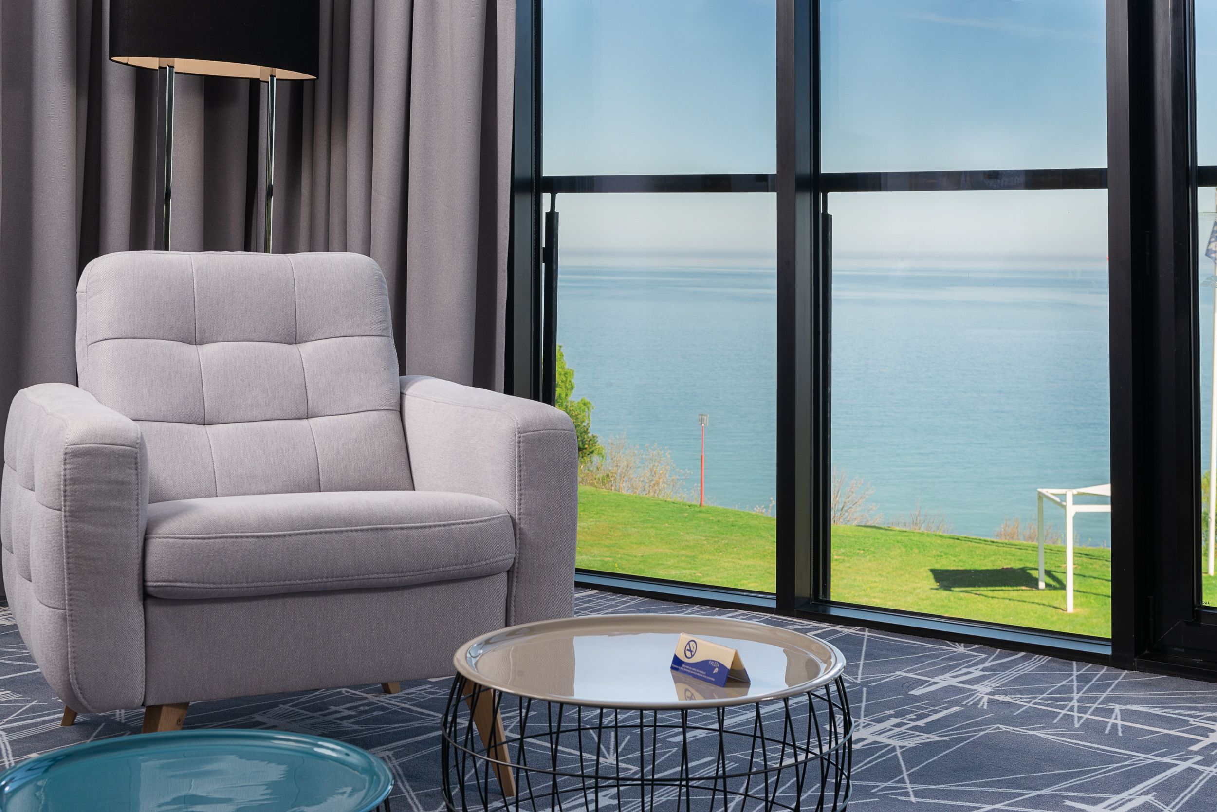 Apartment, Sea View | Premium bedding, minibar, in-room safe, desk