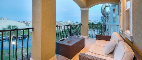 Maison, 6 chambres, face Ă la mer | Balcon