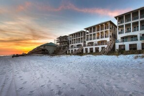 Façade de l’hébergement