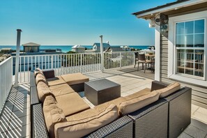 House, 4 Bedrooms, Ocean View, Sea Facing | Terrace/patio