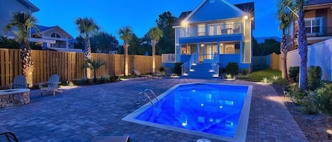 House, 6 Bedrooms, Ocean View, Sea Facing | Outdoor pool
