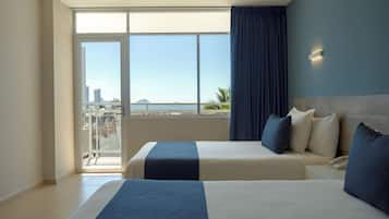 Standard Room, Ocean View | In-room safe, iron/ironing board, free cots/infant beds, free WiFi